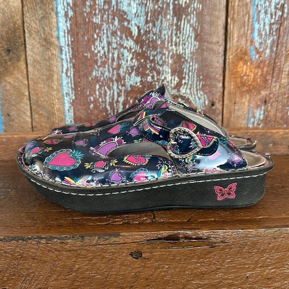ALEGRIA FRIDA Classic Clog Hearts Size 38 - Picture 5 of 10